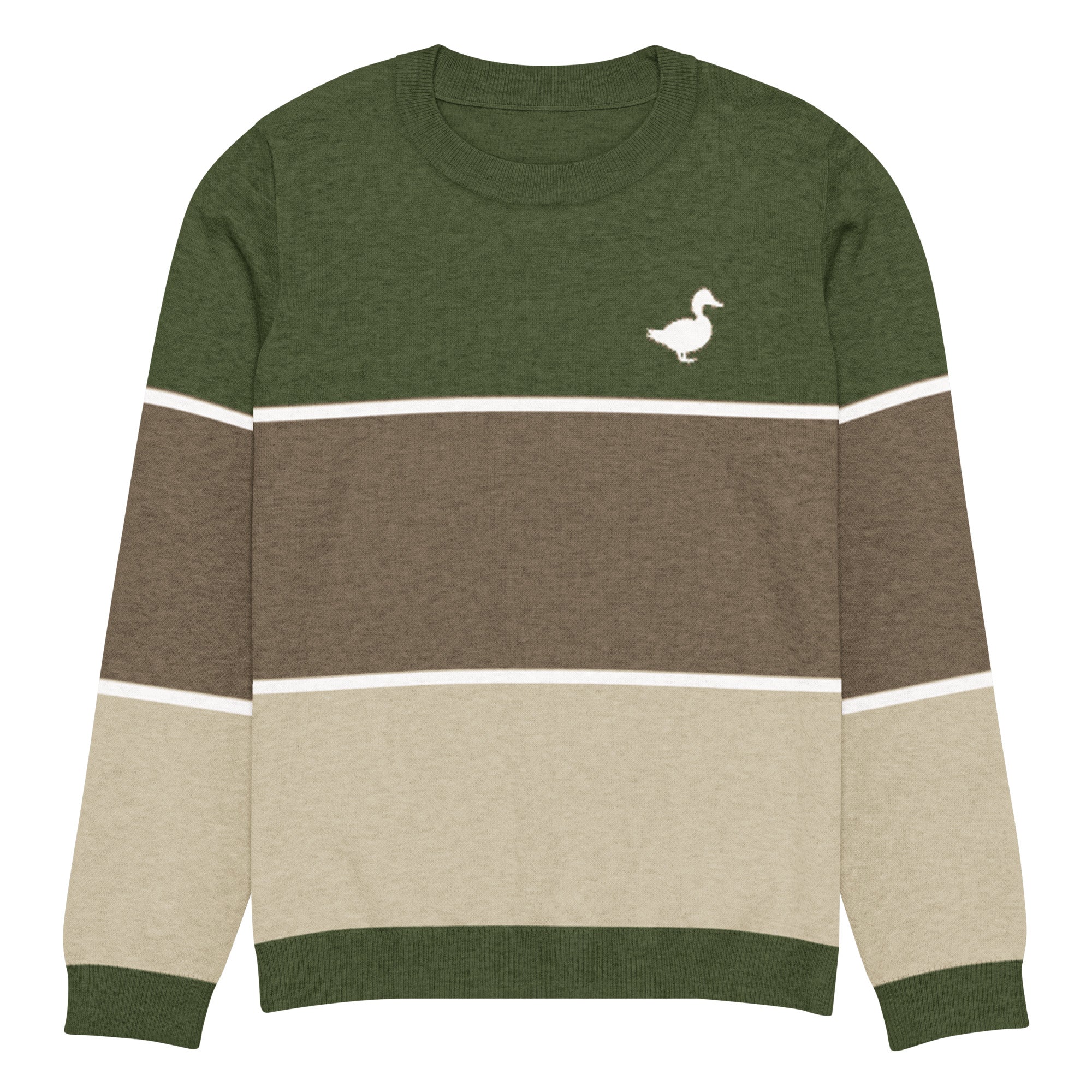 Duck Life Knitted Crew Neck Sweater – CHEESE AND QUACKERS HOMESTEAD