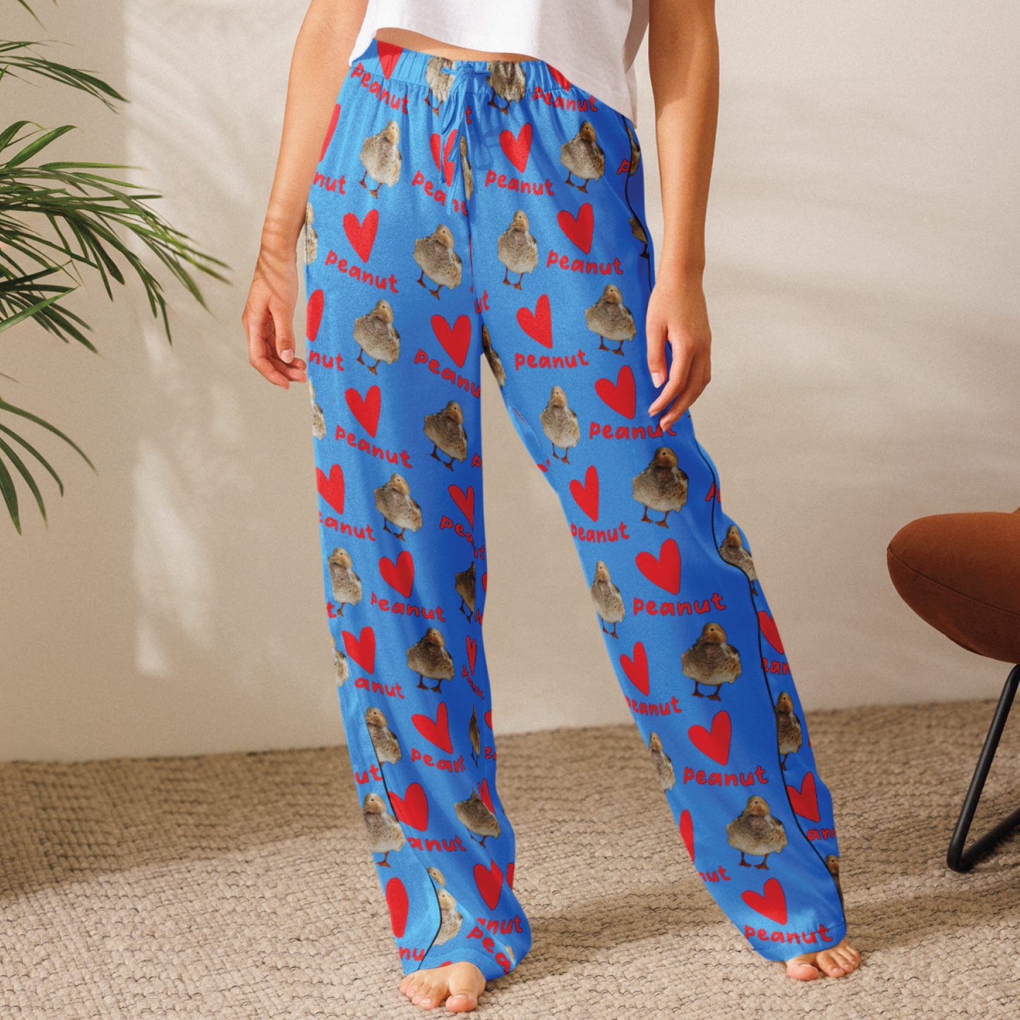 Peanut Love Sublimated Women’s Pajama Pants