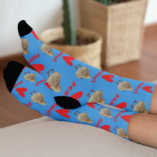 Peanut Love Sublimated Crew Socks