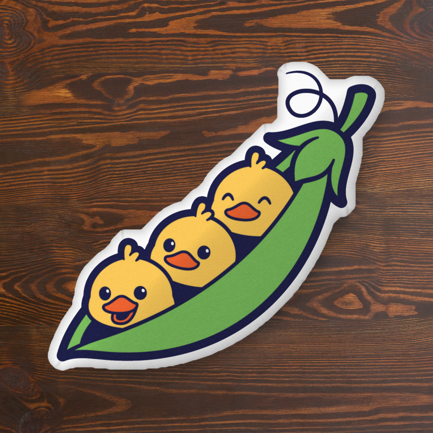 Pea Pod Custom-Shaped Pillow