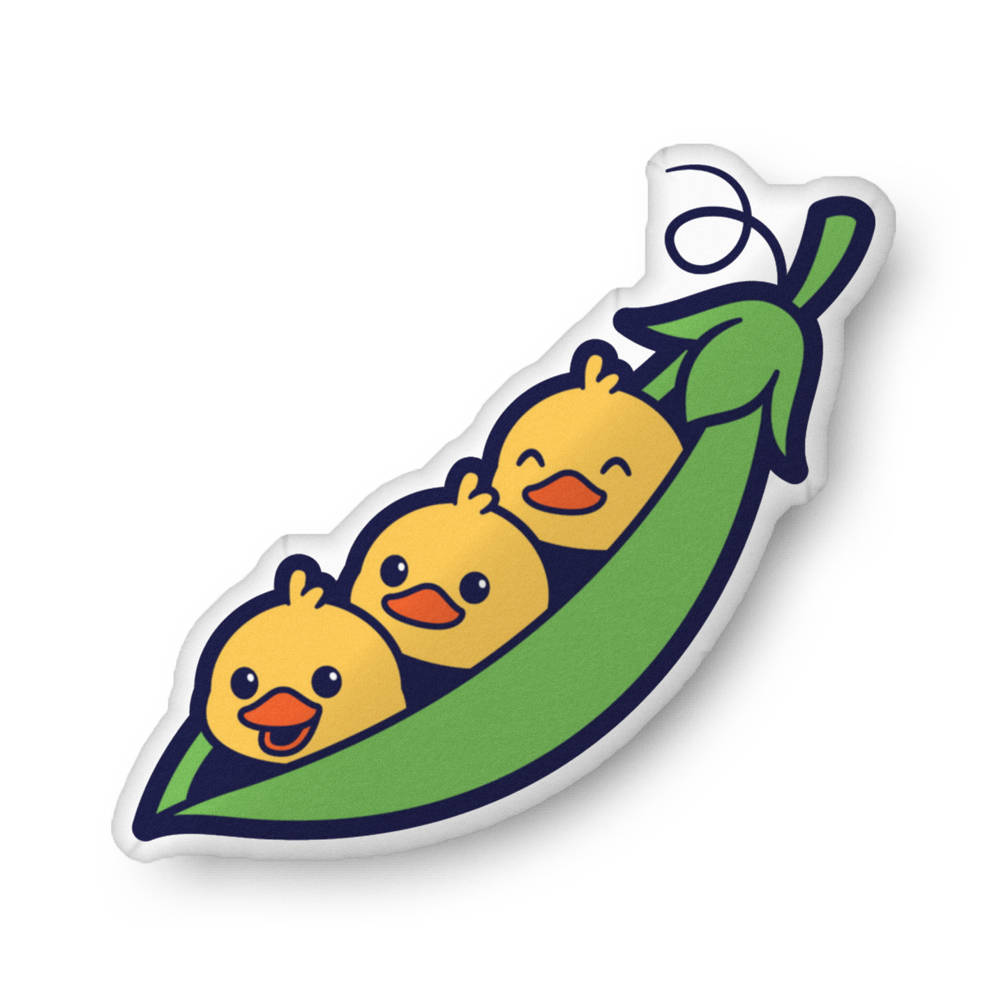 Pea Pod Custom-Shaped Pillow