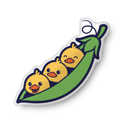 Pea Pod Custom-Shaped Pillow