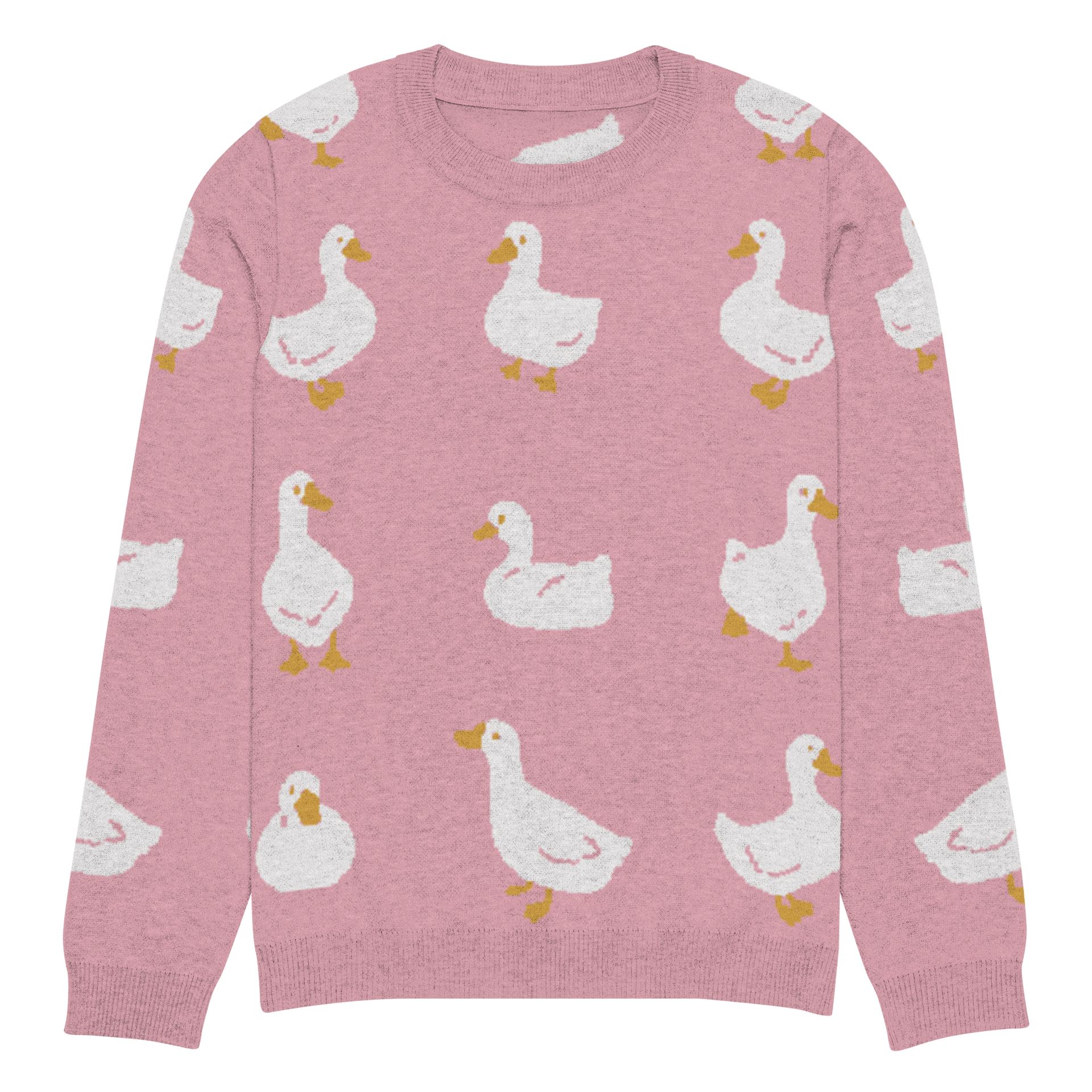 Oatmeal And Omelette Knitted Crew Neck Sweater – CHEESE AND